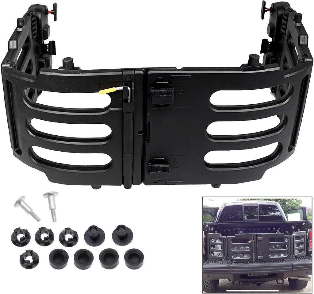 Black Stowable Tailgate Bed Extender Kit G83901