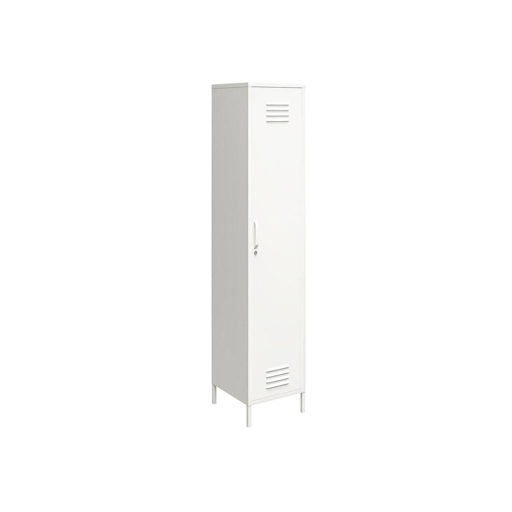 White Metal Locker Storage Cabinet F9325