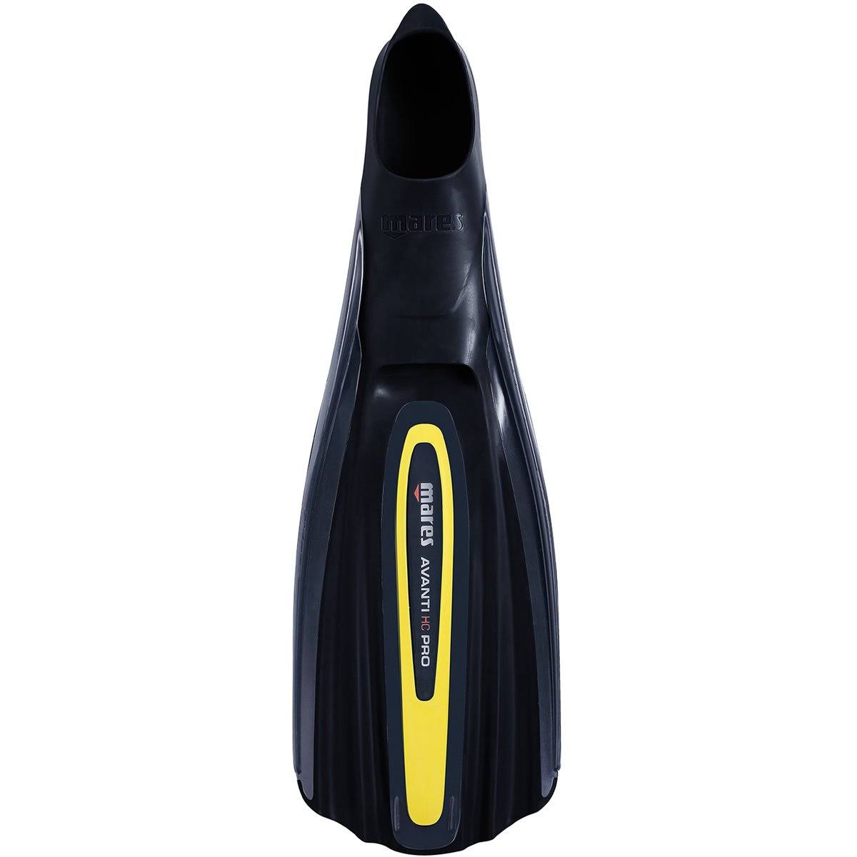 Black/Yellow Fins C163