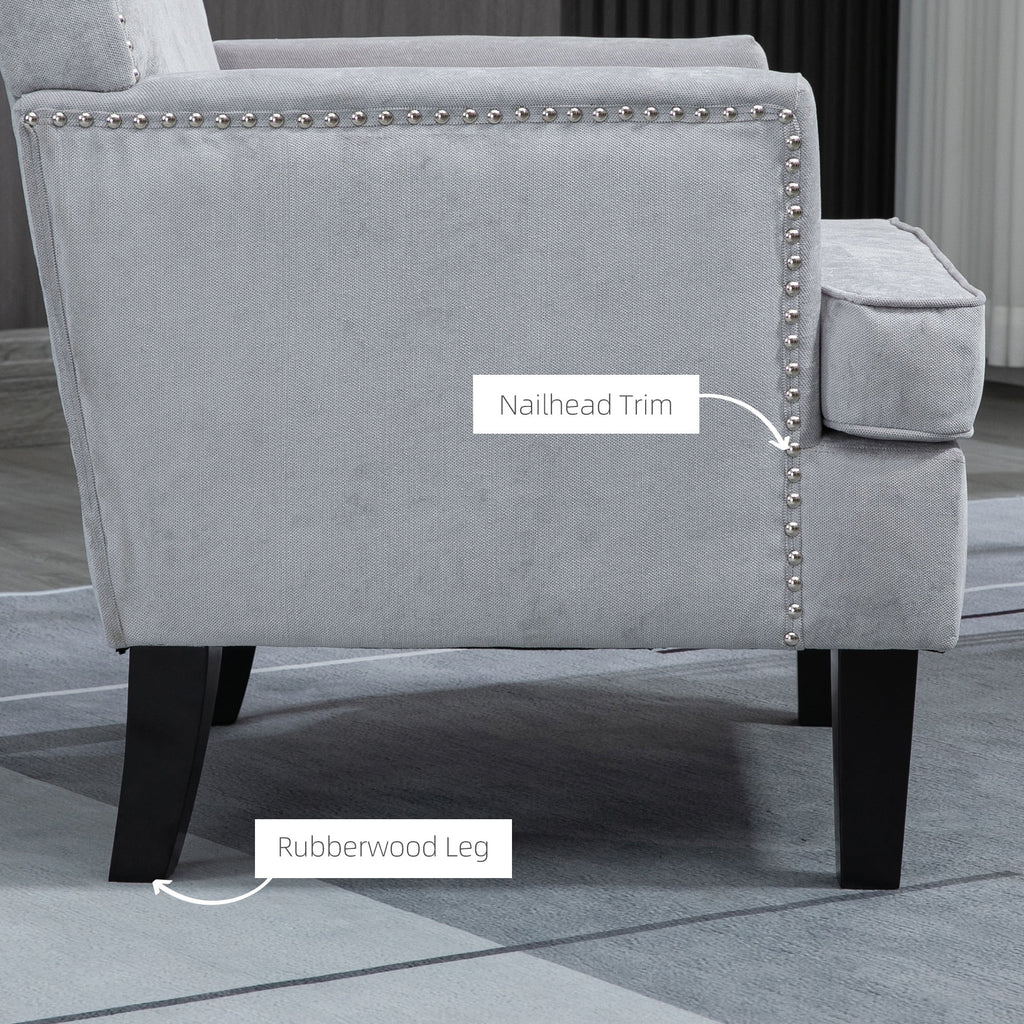 Velvet Accent Chair L8188