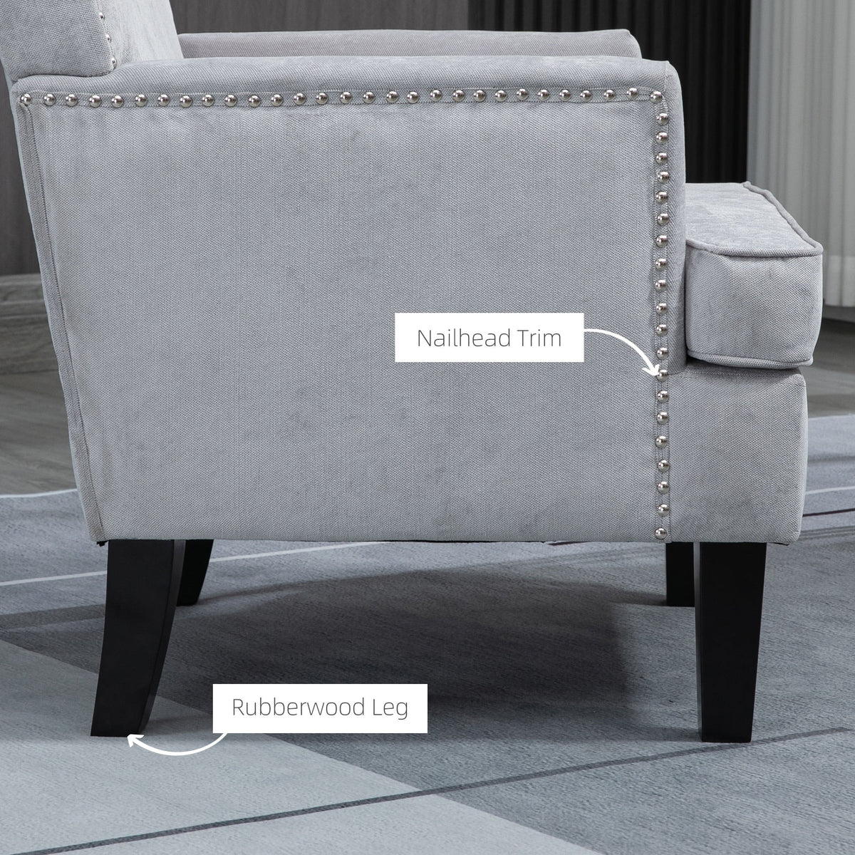 Velvet Accent Chair L8188