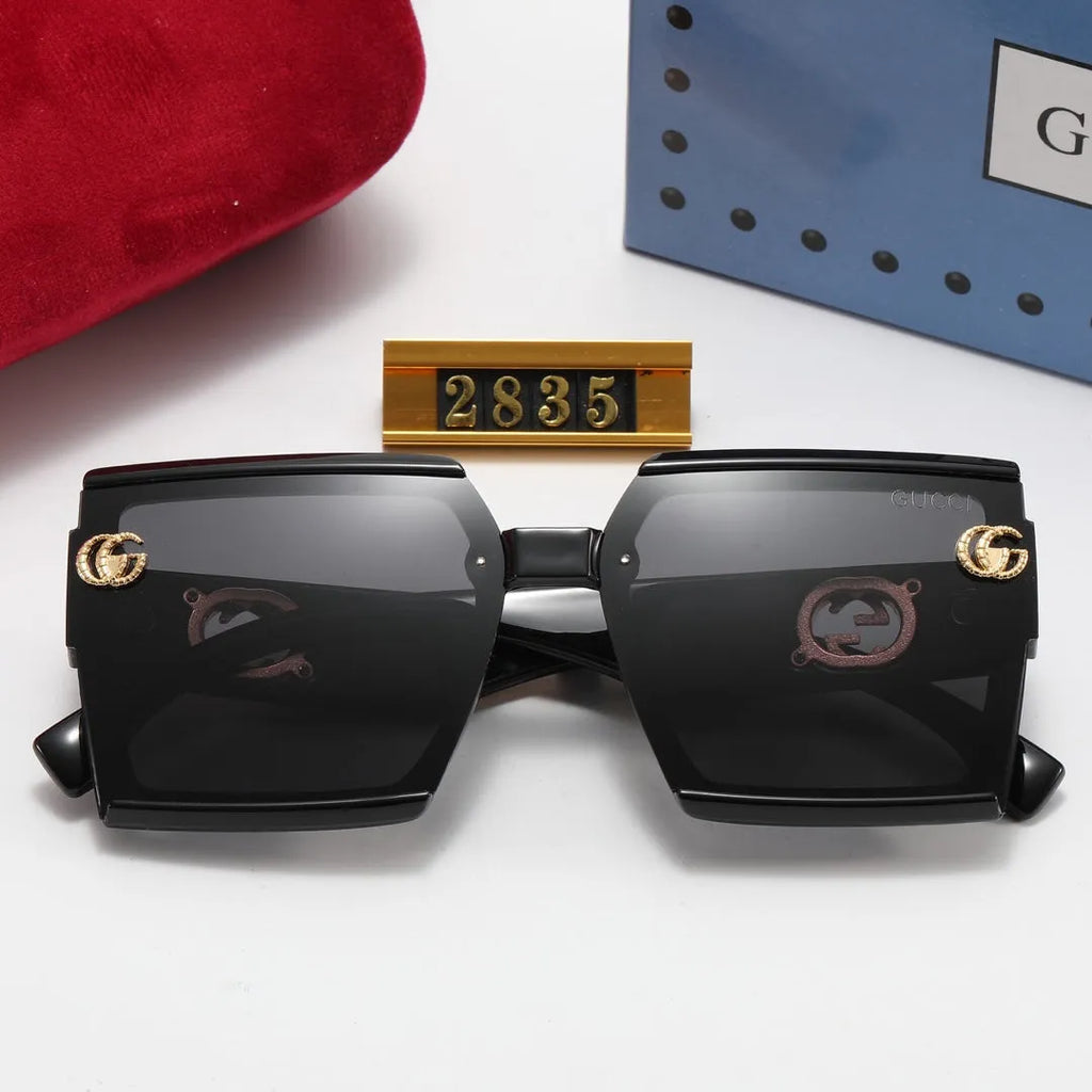 Square Thread Double G Polarized Sunglasses G1590