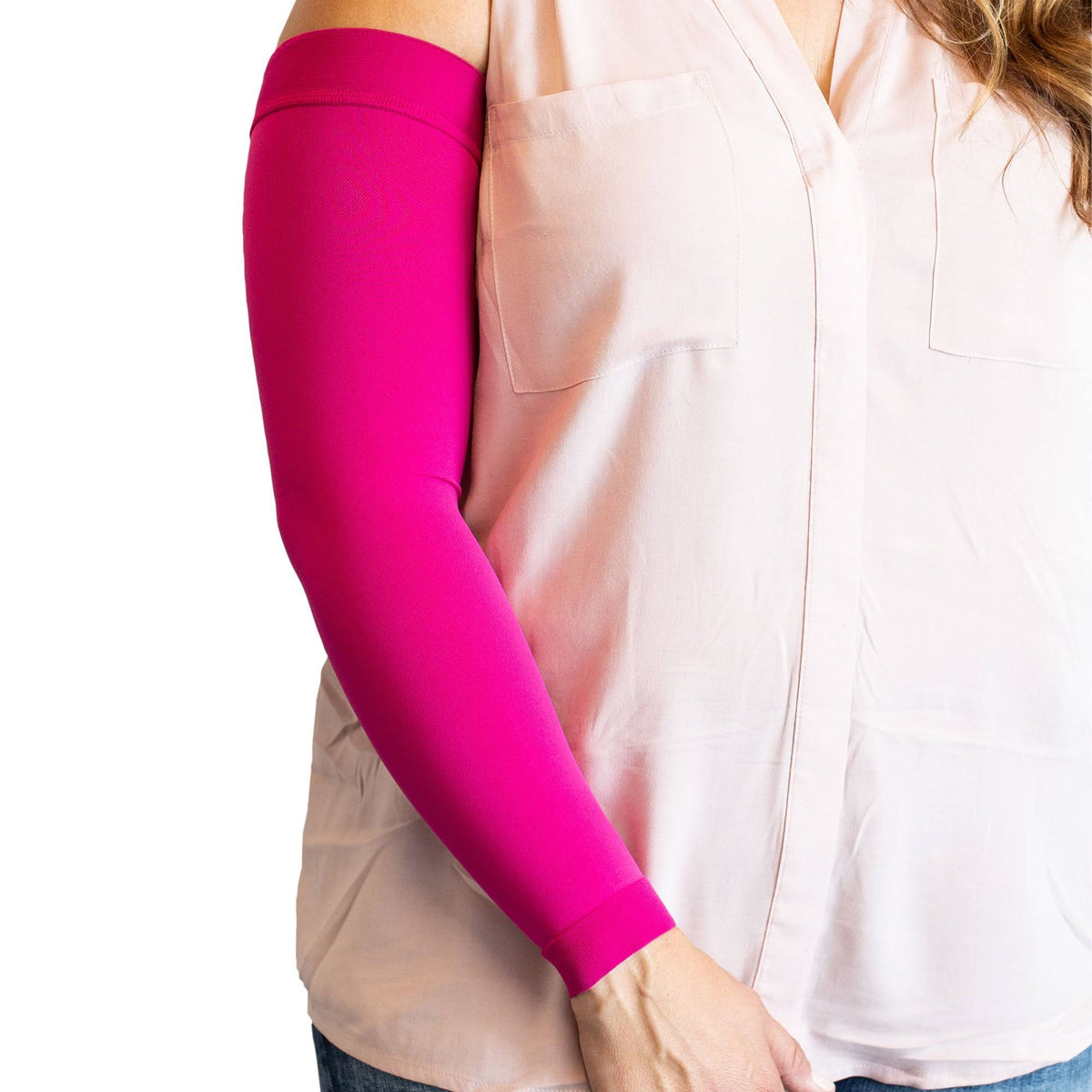 Comfort Lymphedema Armsleeve - 15-20 mmHg Sand IV Standard / Reg O9954