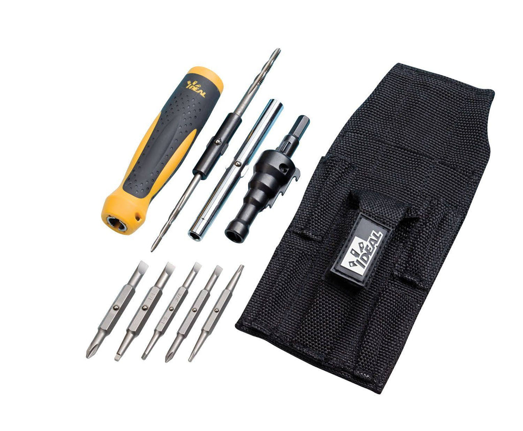 Twist-a-Nut Combo Pack Screwdriver with Bit Set in Carrying Pouch K6880