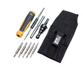 Twist-a-Nut Combo Pack Screwdriver with Bit Set in Carrying Pouch K6880