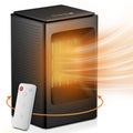 1500W PTC Electric Space Heater with Timer, Black C72849