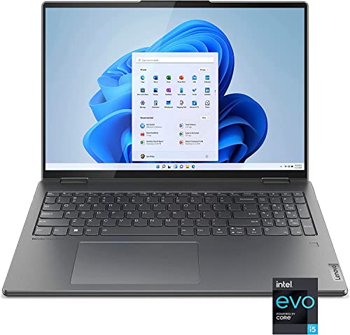 16 inch 2.5K Touchscreen 2-in-1 Laptop, Intel Core i5, 8GB Memory, 512GB SSD, Storm Grey G901