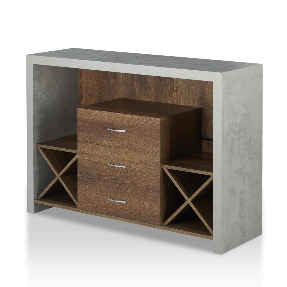 Distressed Walnut Dining Buffet W493003