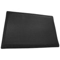 Glossy Black Anti-Fatigue No-Slip Mat - 2 ft. x 17 ft. x 0.62 in. W85992
