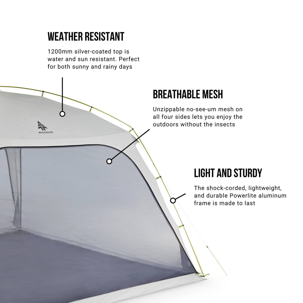 12x12 ft Canopy Tent Screen House B2903
