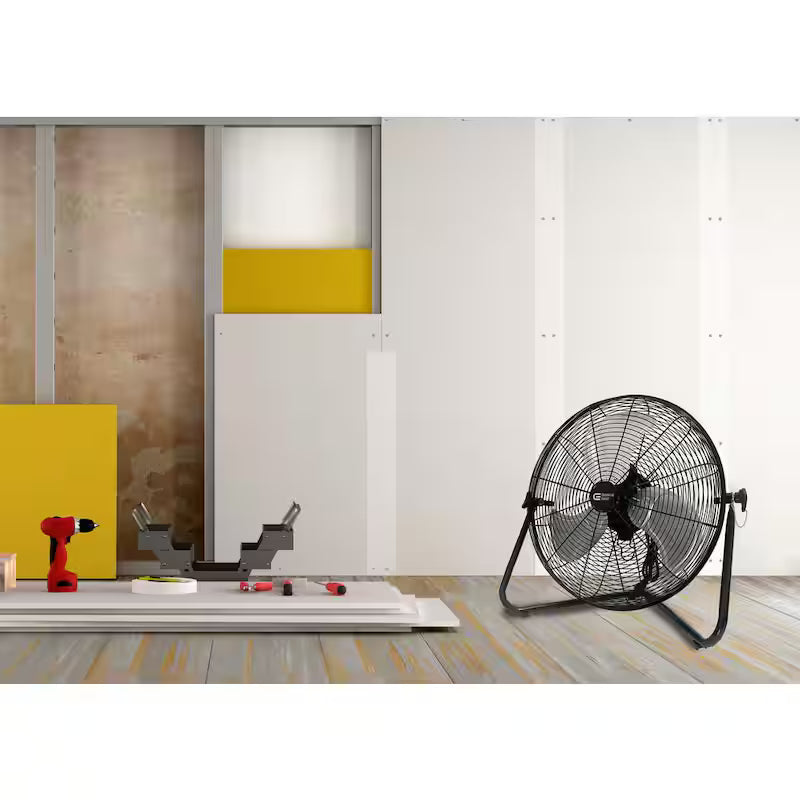 20 in. 3-Speed High Velocity Floor Fan V9935