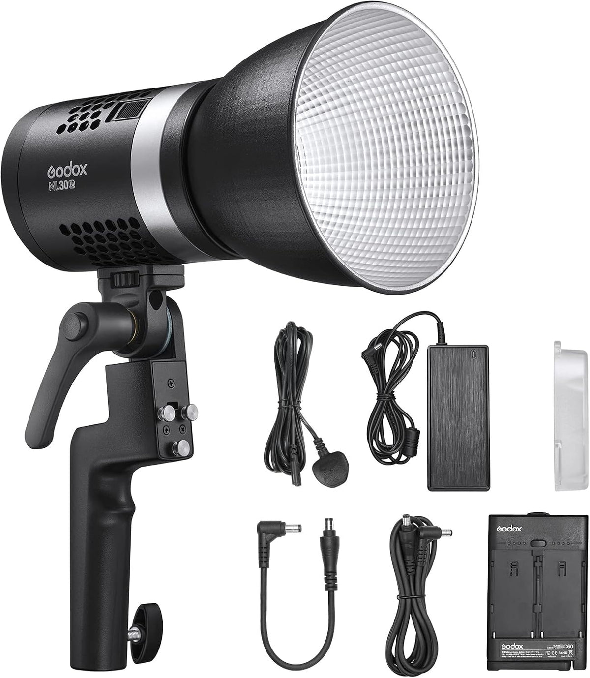 Bi-Color LED Video Light, 2800K-6500K, CRI 96+ TLCI 97+ V94713