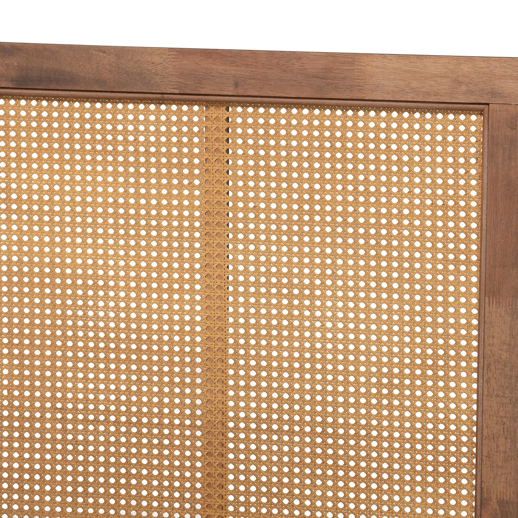 King Synthetic Rattan Canopy Bed L118865