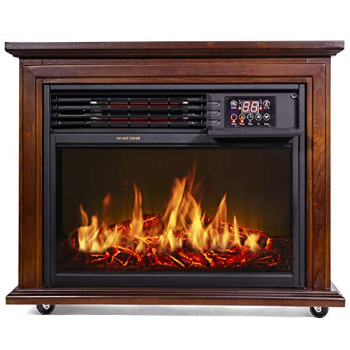 1500W Electric Fireplace Space Heater K879