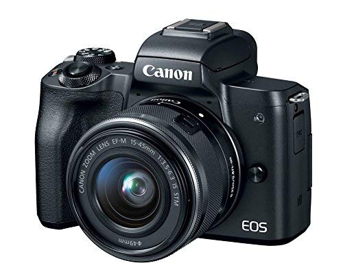 Mirrorless Camera Kit with EF-M15-45mm and 4K Video (Black) U206852