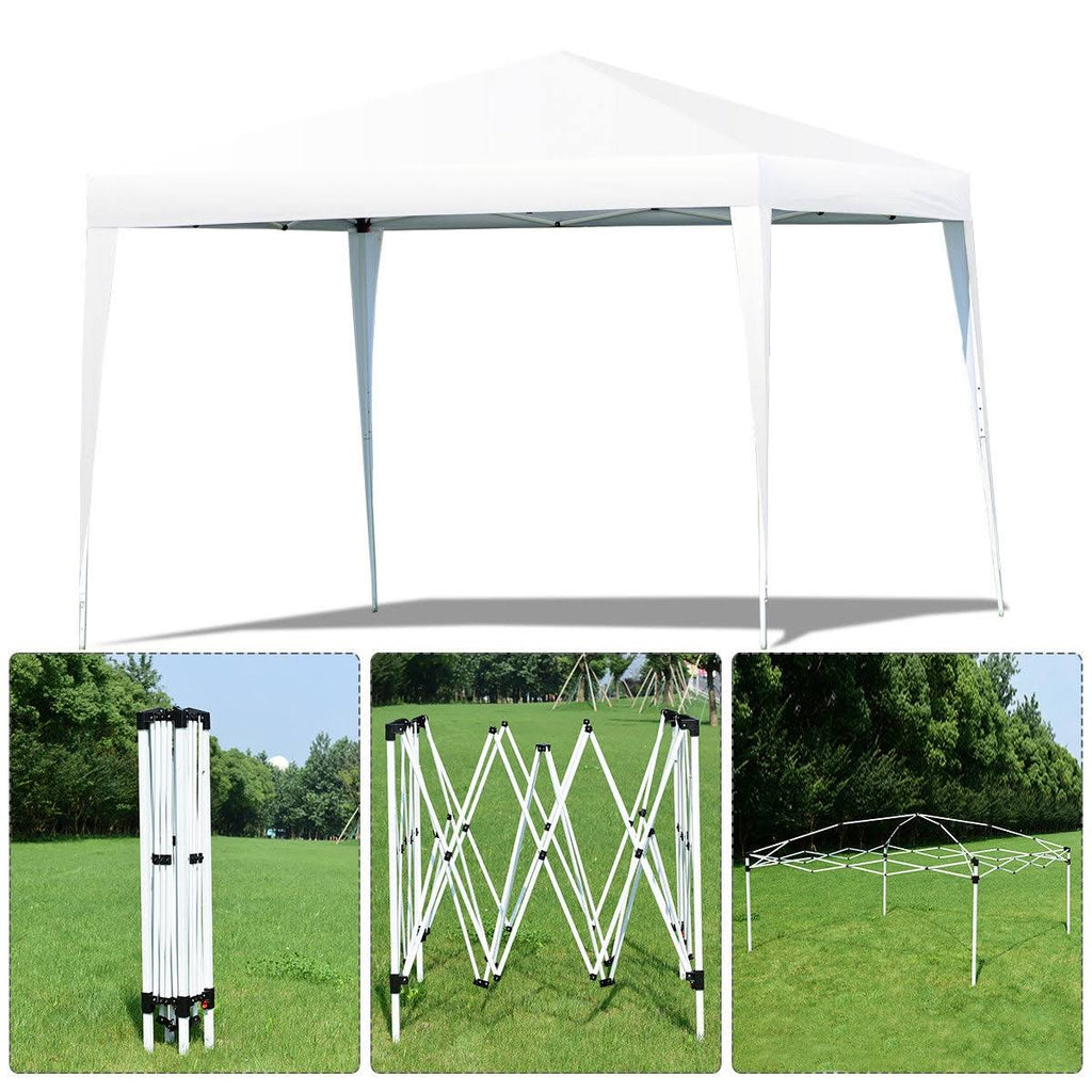 White Outdoor Gazebo Canopy Tent I6816