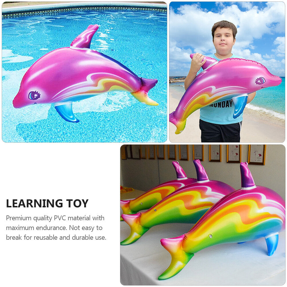 2pcs Inflatable Dolphin Toys D81844