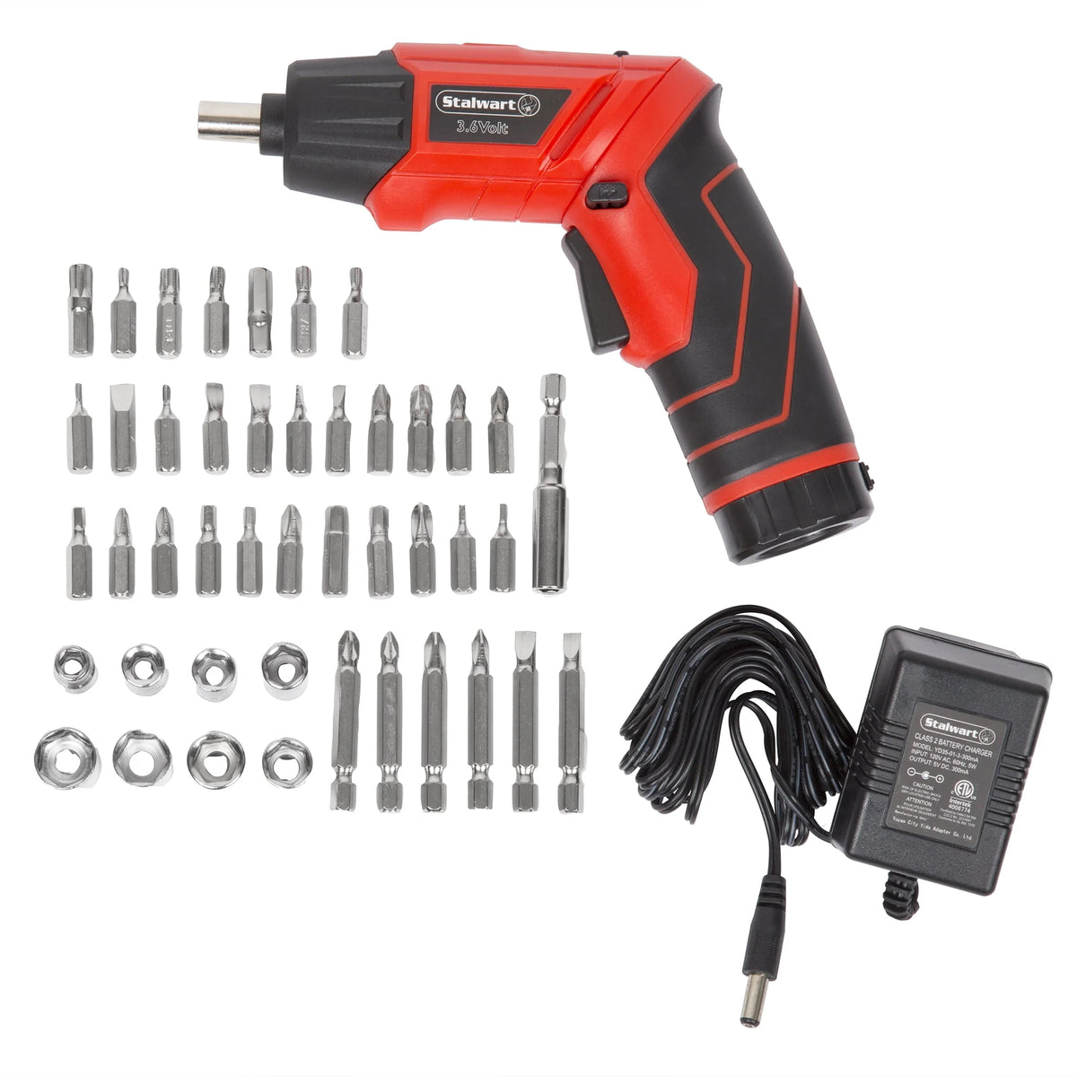 3.6V Cordless Electric Screwdriver Kit with Case Q724