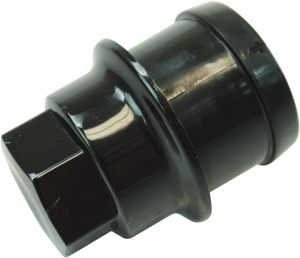 Black Plastic Wheel Lug Nut Cap Set of 32 G705