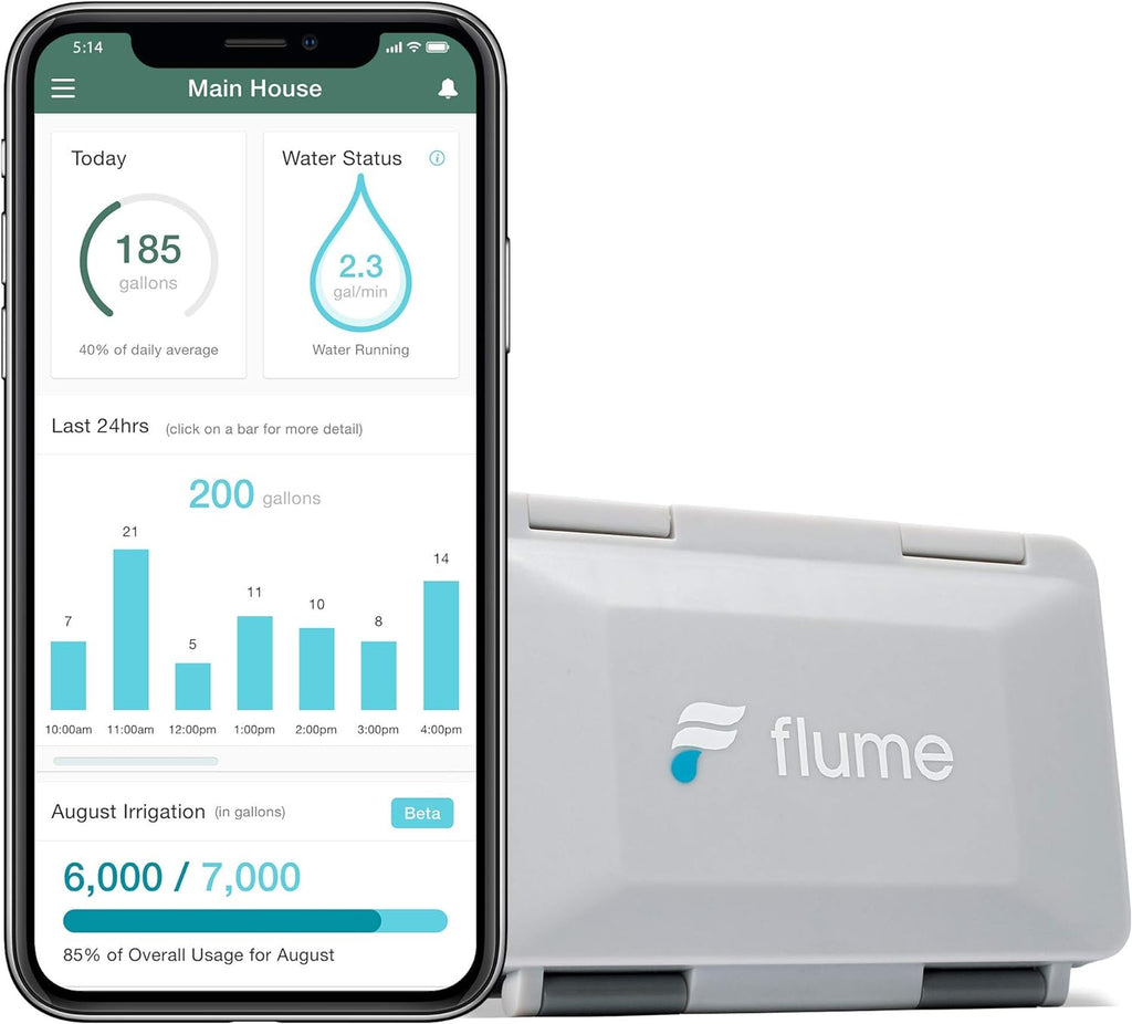 Smart Home Water Monitor & Water Leak Detector N46054