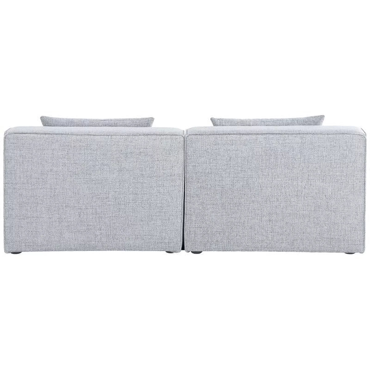 Grey Linen Modular Sofa J177031