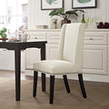 Beige Fabric Dining Chair Y65514