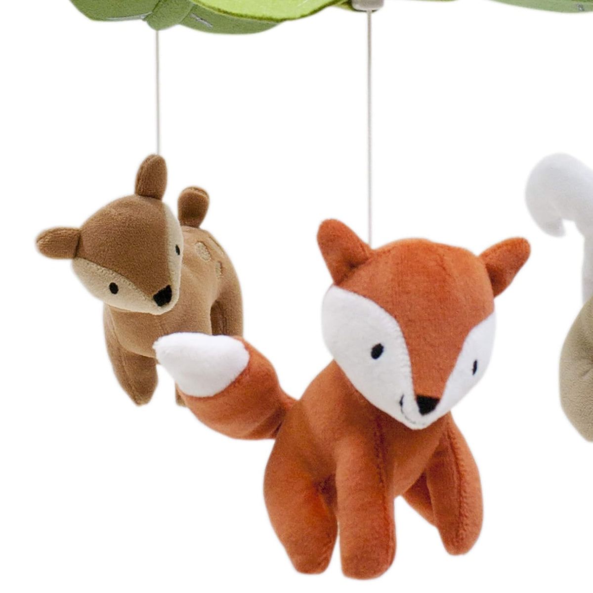 Multicolor Forest Animals Musical Baby Crib Mobile F886598