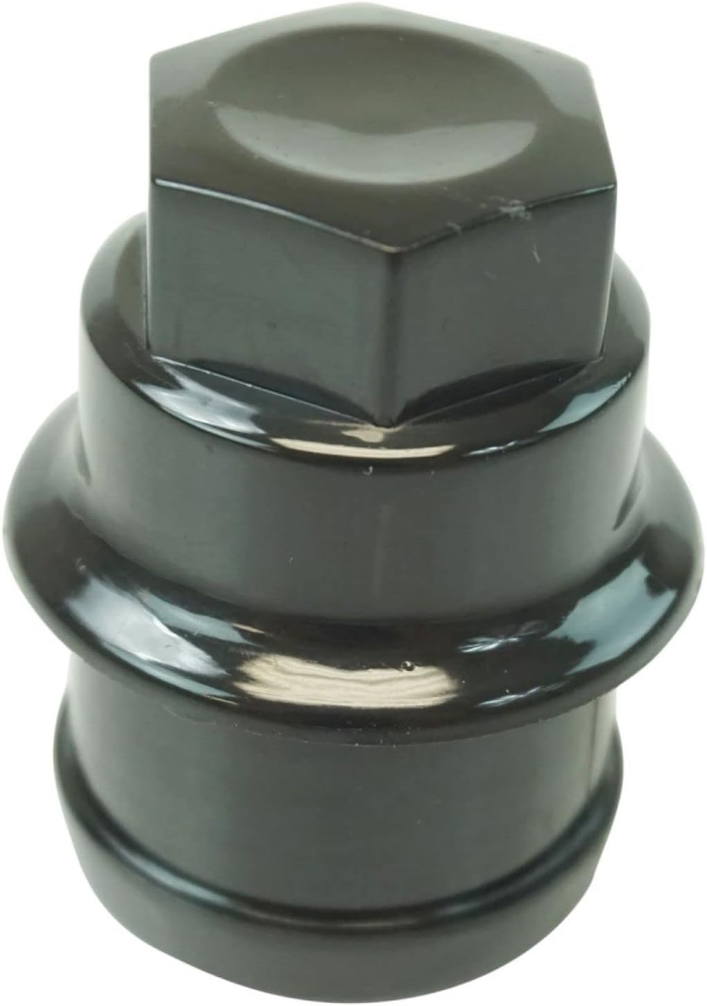 Black Plastic Wheel Lug Nut Cap Set of 32 G705
