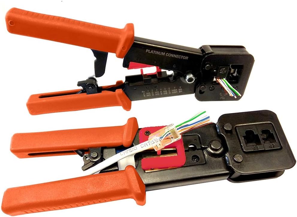 RJ45 Heavy Duty Crimp Tool Pack of 2 H918051