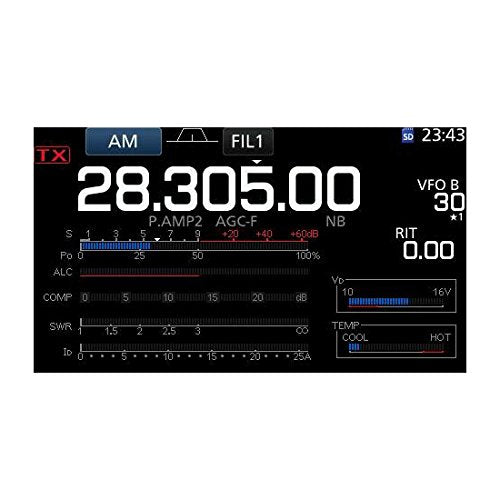 Direct Sampling Shortwave Radio Black M81608