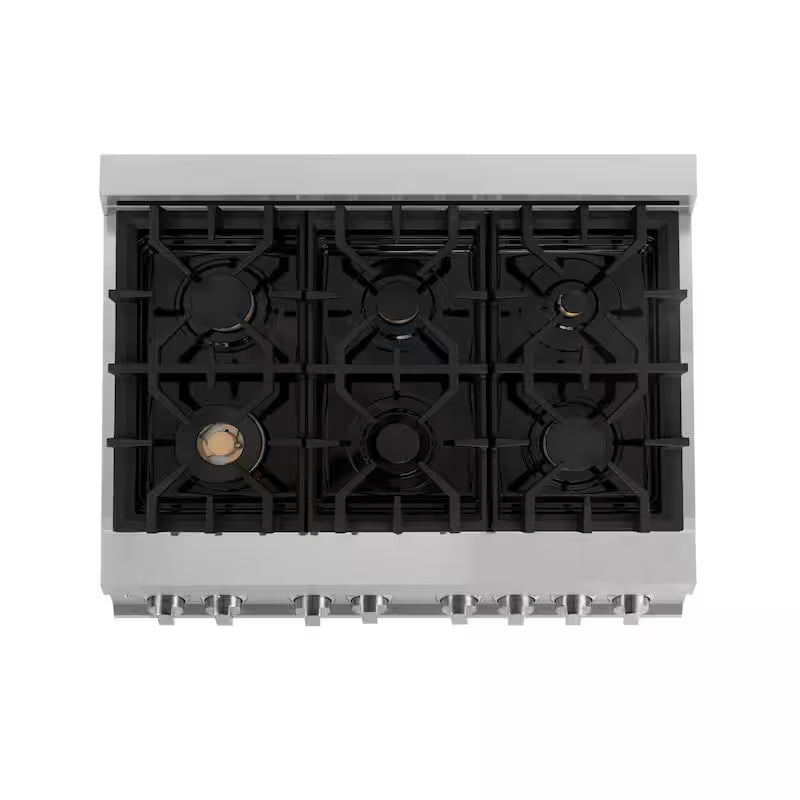 6 Burner Dual Fuel Range with Griddle Z356600