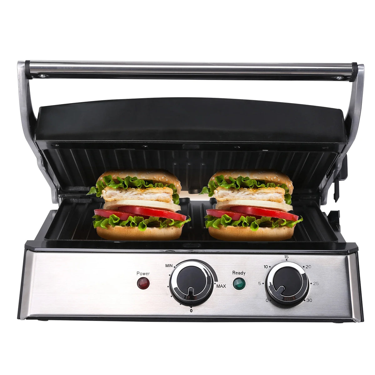 14.5" Commercial Electric Countertop Griddle Grill O74738
