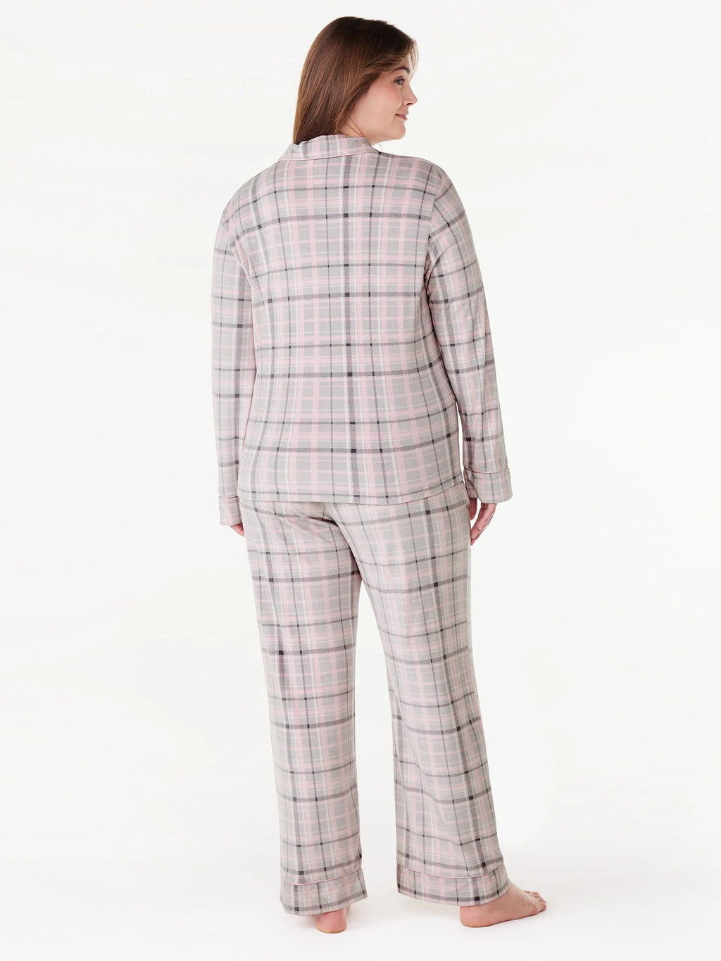 Women's 2-Piece Velour Pajama Set V612973