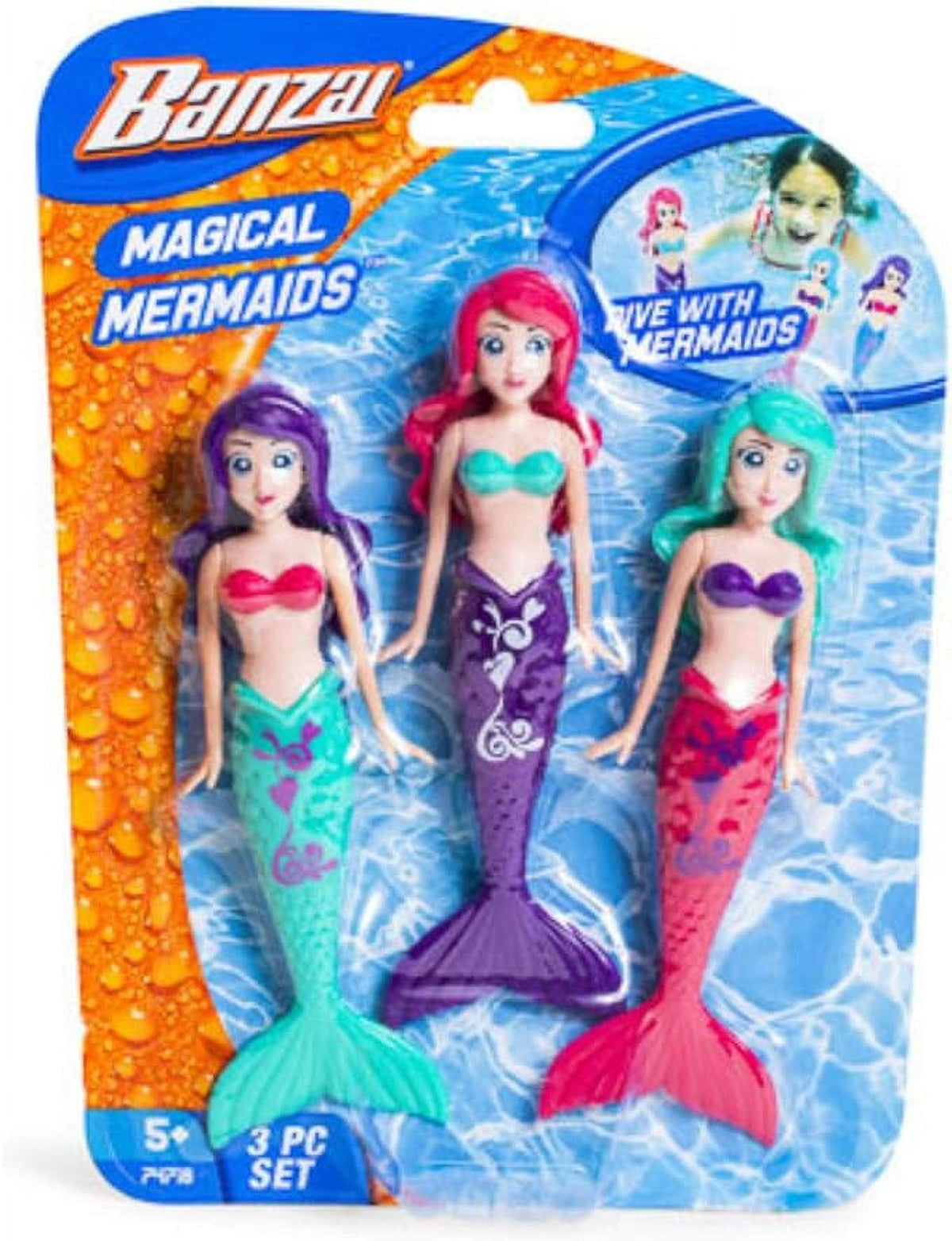 3 Piece Magical Mermaid Dolls B164016