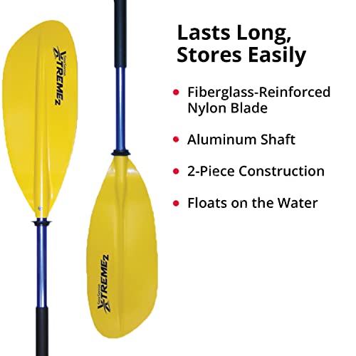96” Fiberglass Reinforced Nylon 2-Piece Kayak Paddle H807