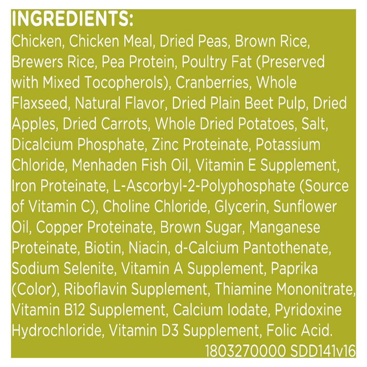 Brown Rice Dog Food Z60387