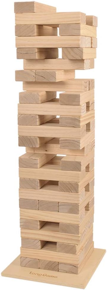 Jumbo Wood Stacking Lawn Game with Carry Bag B855