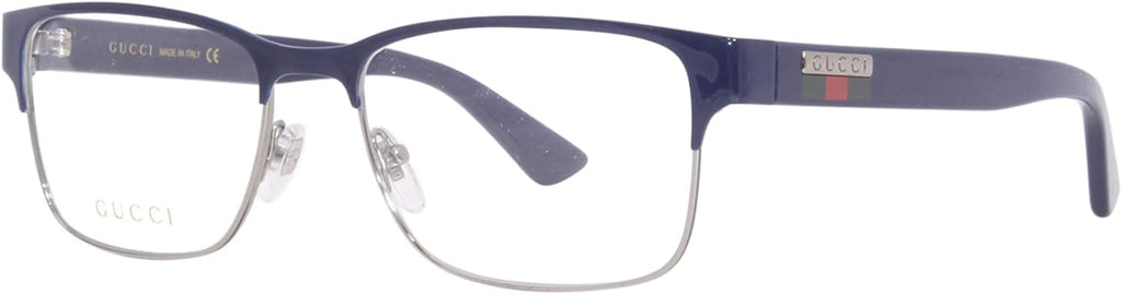 Blue Full Rim Rectangle Eyeglasses 56mm M1801