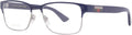 Blue Full Rim Rectangle Eyeglasses 56mm M1801