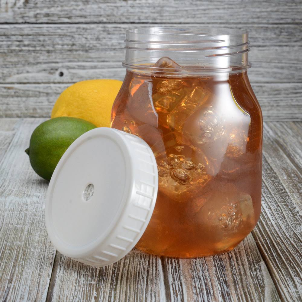 Large Mason Jar Lid with Hole G969660