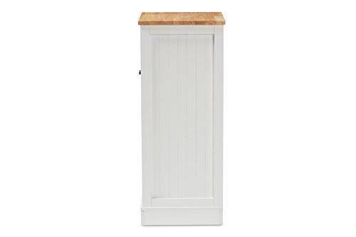 White/Oak Brown Kitchen Cabinet A82442