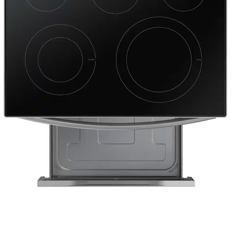 6.3 cu. ft. Convection Electric Range with AirFry in Stainless Steel T985