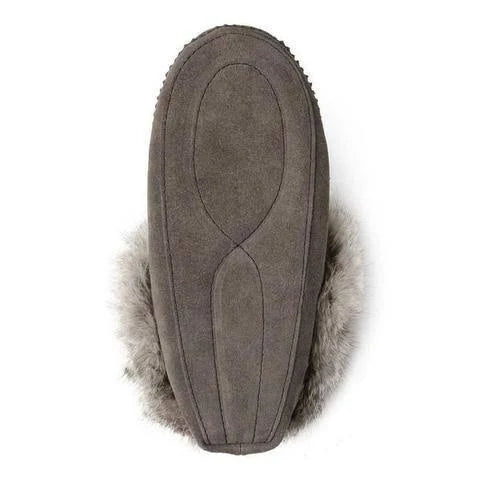 Charcoal Suede Moccasins G944