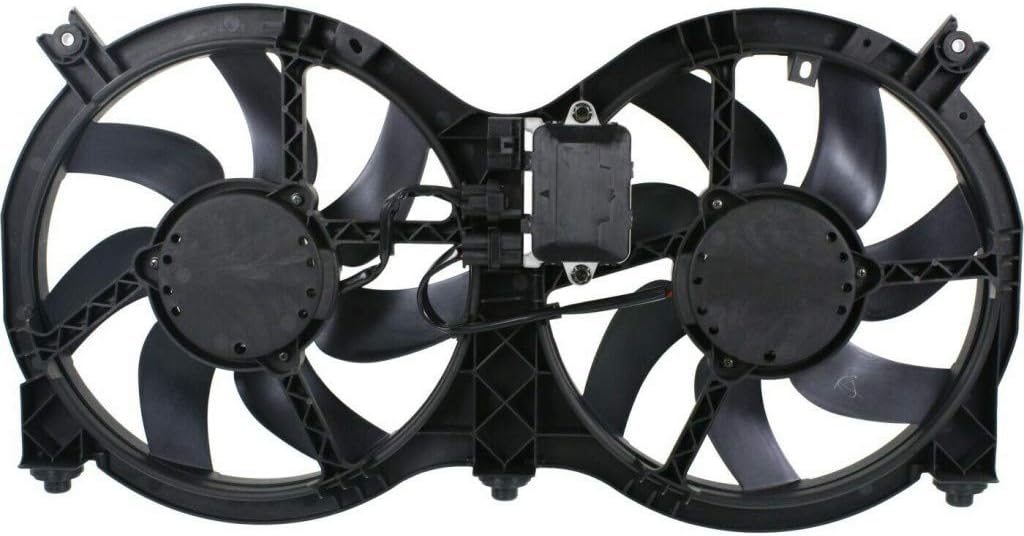 A/C Condenser Fan Assembly with Fan Control Module V683