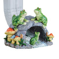 Hand-Painted Frog Family Decorative Downspout Cover W481754