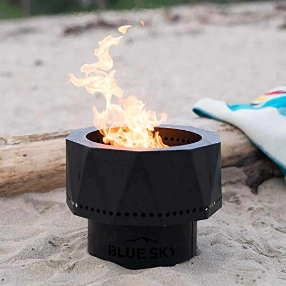 Steel Round Wood Pellets Fire Pit T66767