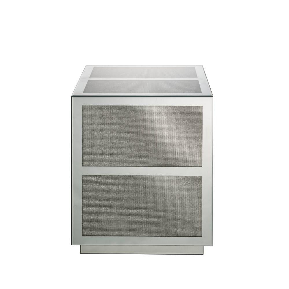 Mirrored Coffee Table + 2 End Tables V78018