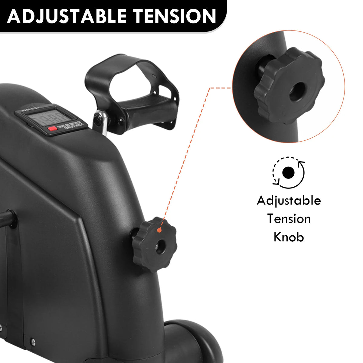 Mini Exercise Bike with LCD Screen F775213