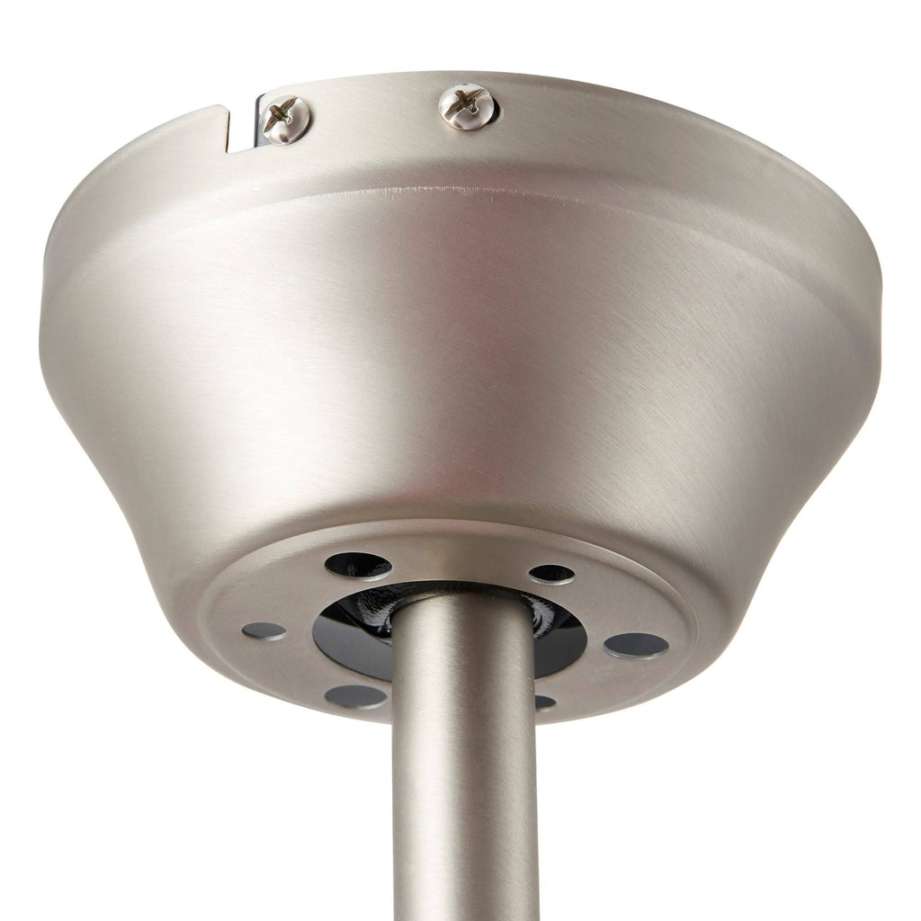 Brushed Nickel Ceiling Fan with Light and Remote Control V94493