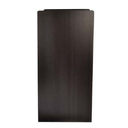 Black 40 Gallon Wood Trash Can Enclosure I800926